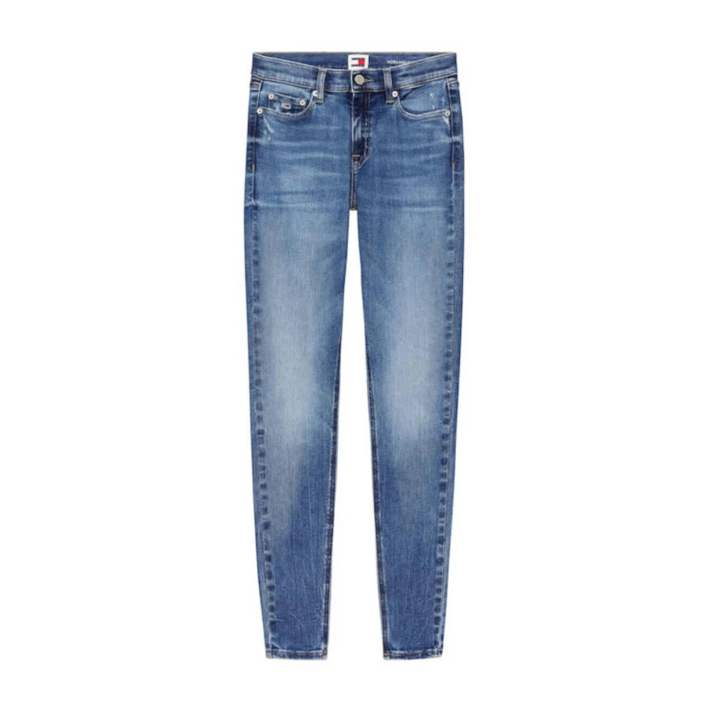 Tommy Hilfiger Women's Blue Slim-Fit Jeans W31 L30