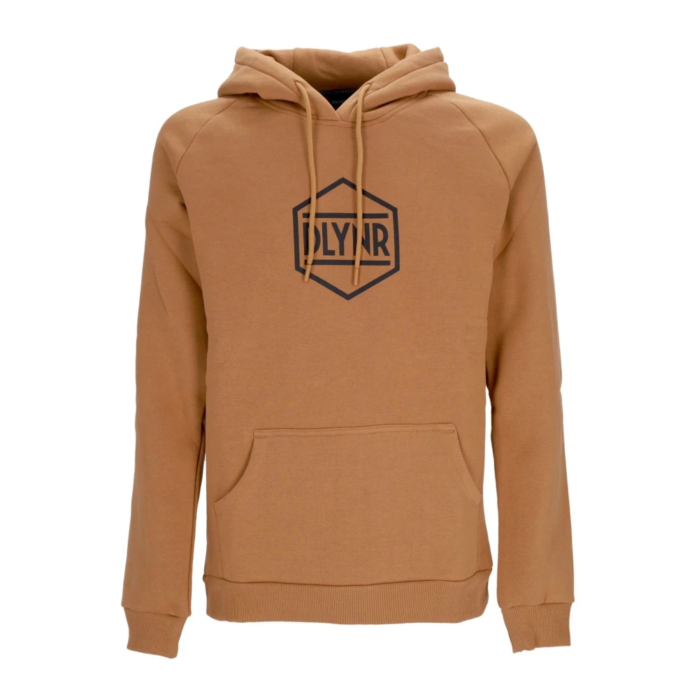 Dolly Noire Men's Brown Hoodies Large