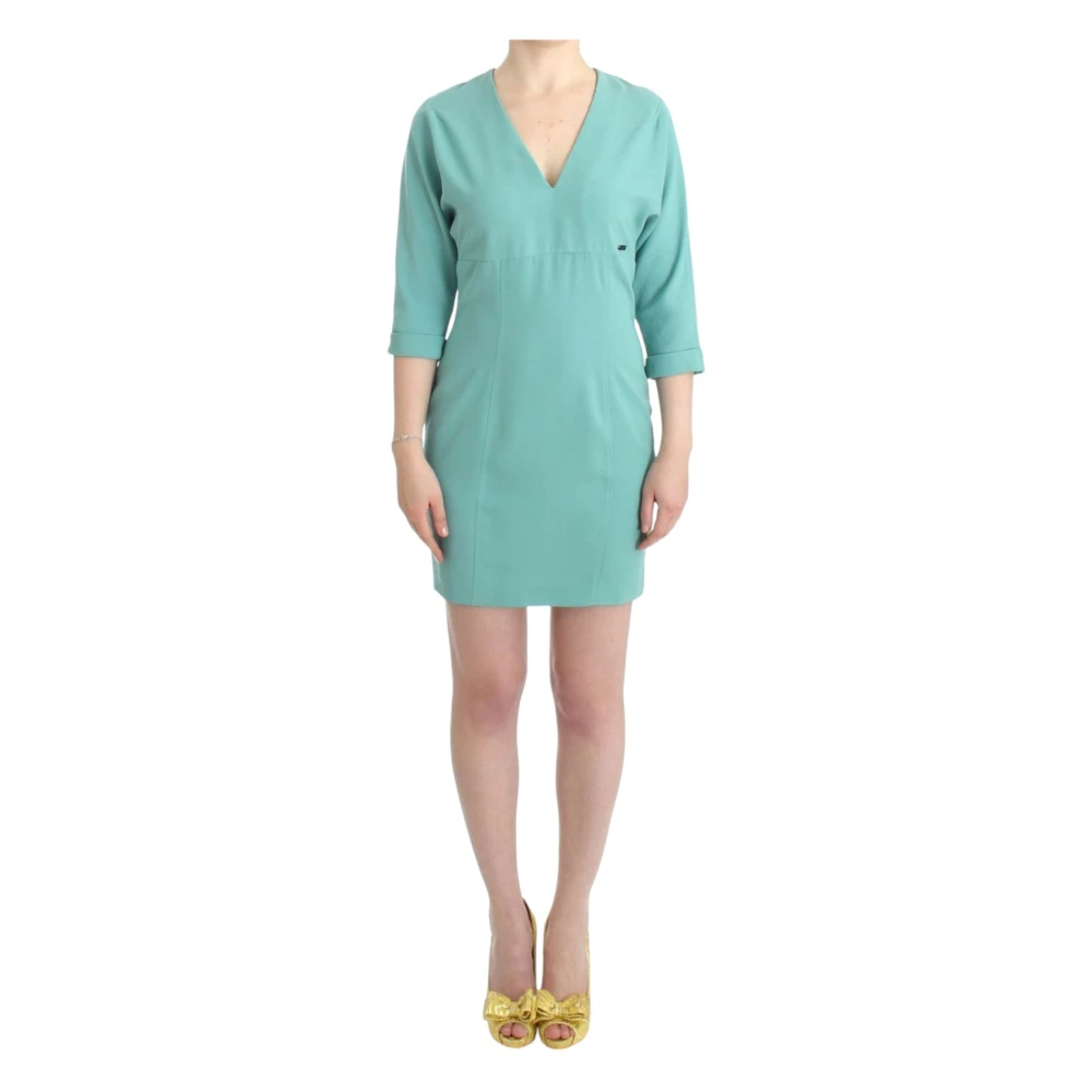 Costume National Women's Green Short Dresses Medium