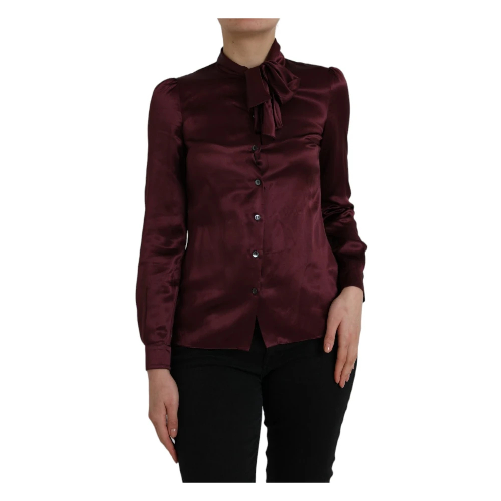 Dolce & Gabbana Women's Brown Shirts 3XS