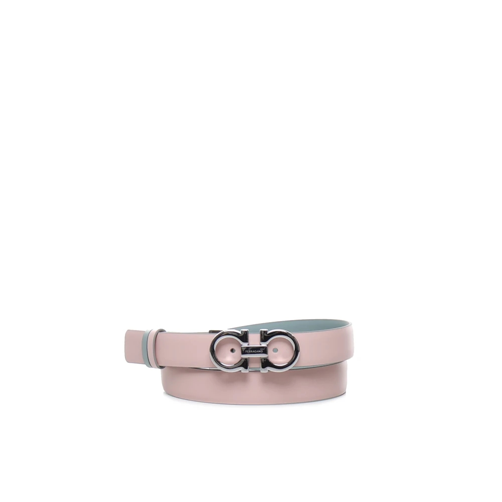 Salvatore Ferragamo Women's Pink Belts Medium