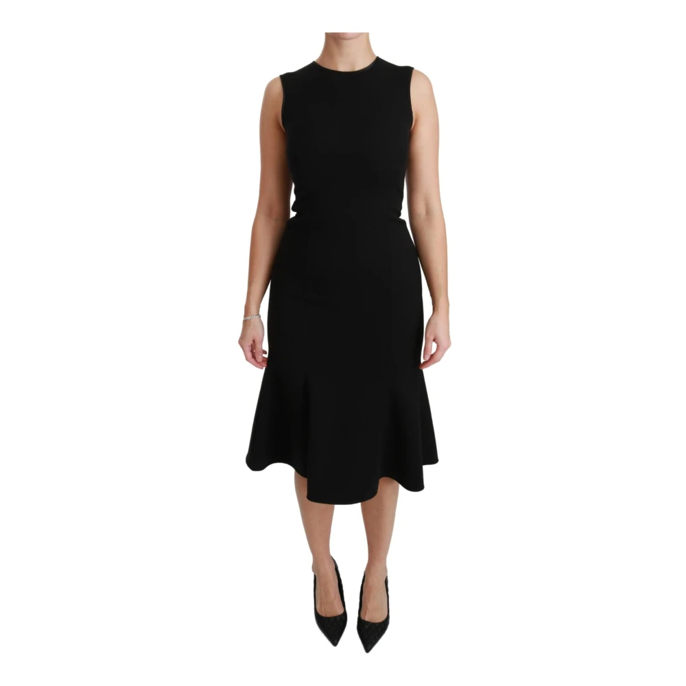 Dolce & Gabbana Women's Black Midi Dresses 3XS