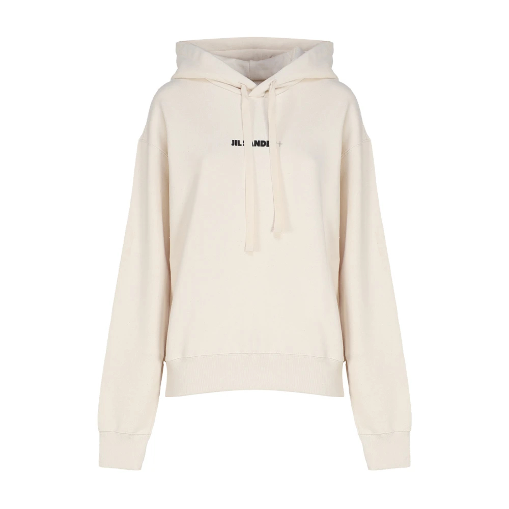 Jil Sander Women's Beige Hoodies Small