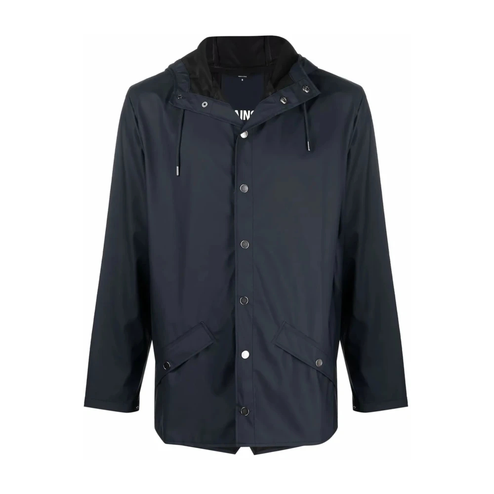 Rains Men's Blue Rain Jackets Medium