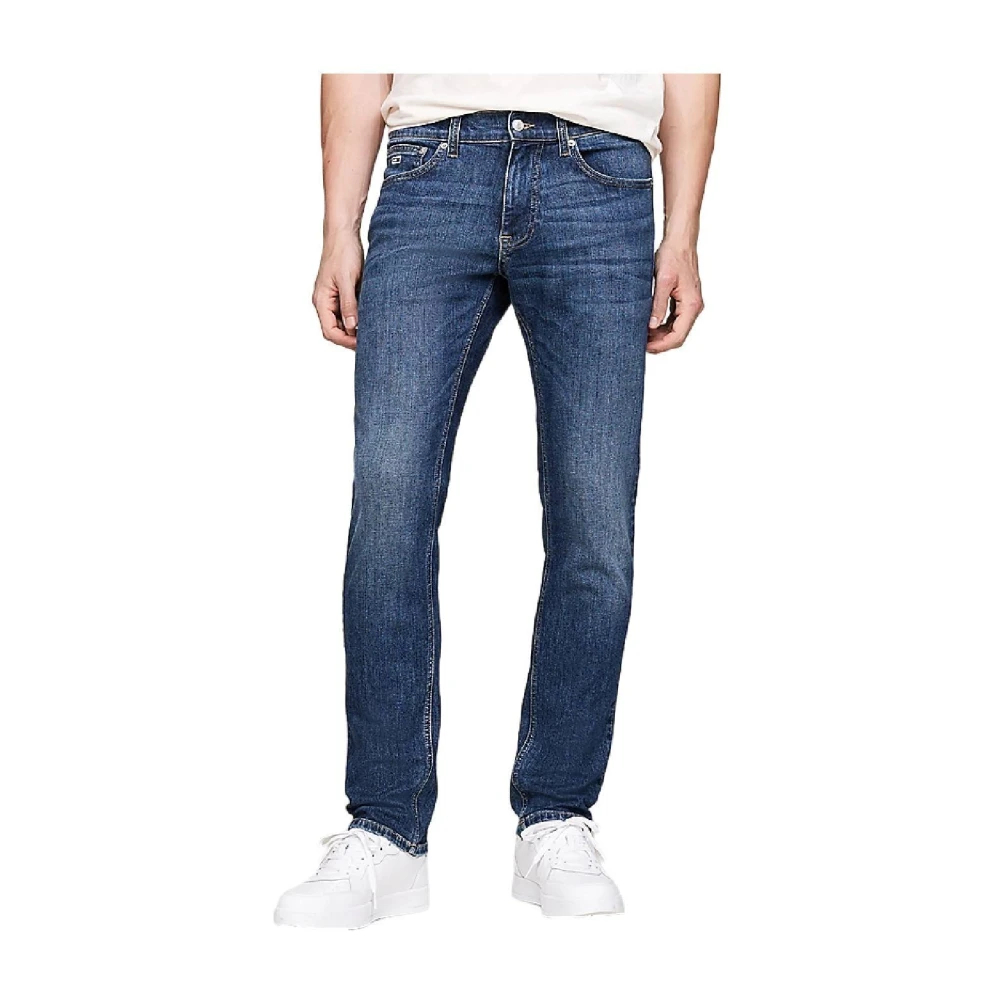 Tommy Hilfiger Men's Blue Slim-Fit Jeans W29 L32