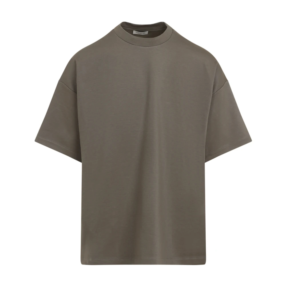 Fear Of God Men's Green T-Shirts Small