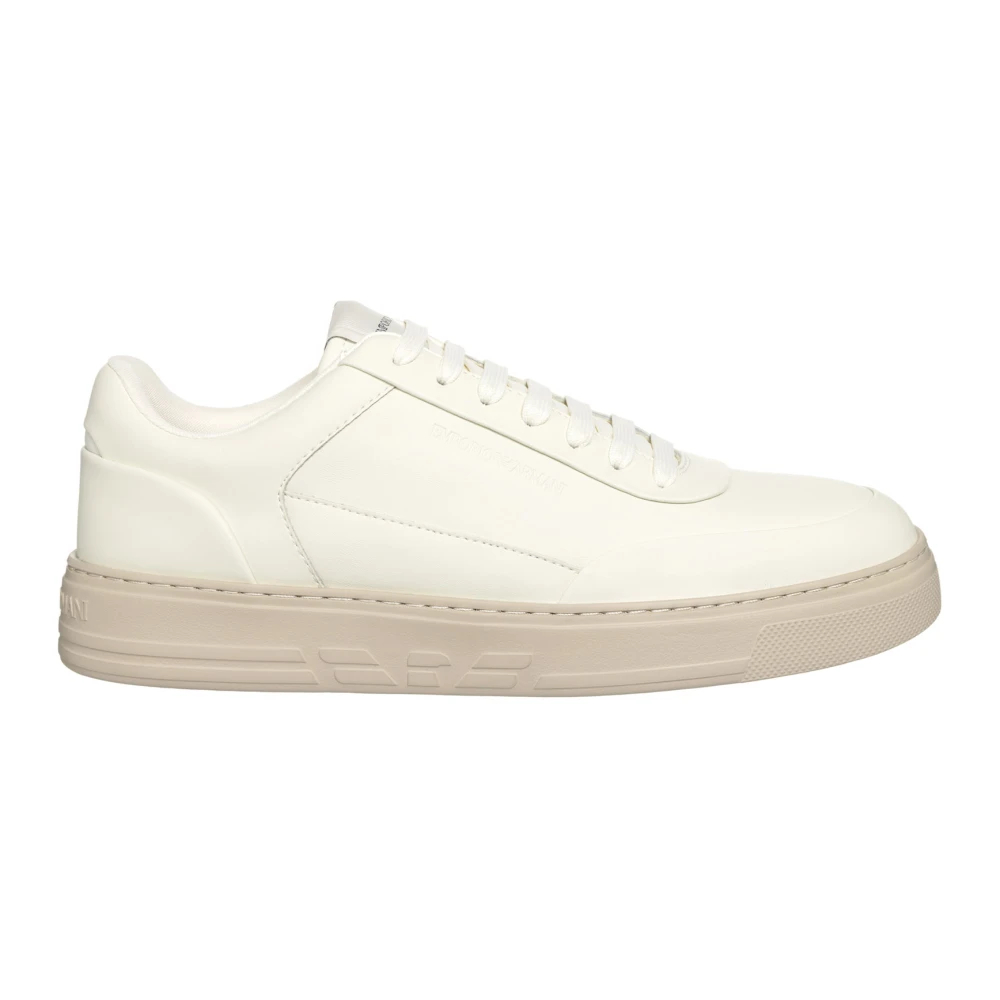 Emporio Armani Men's White Sneakers Size 11 Uk