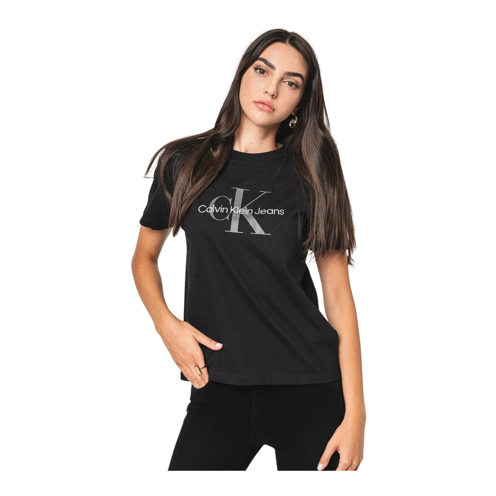Calvin Klein Women's Black T-Shirts Extra Small