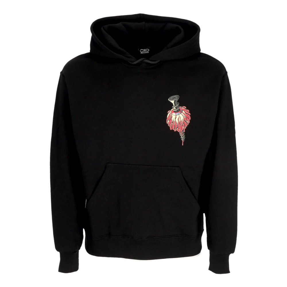 Propaganda Men's Black Hoodies Extra Large