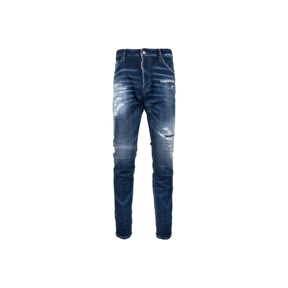Dsquared2 Men's Blue Slim-Fit Jeans Medium