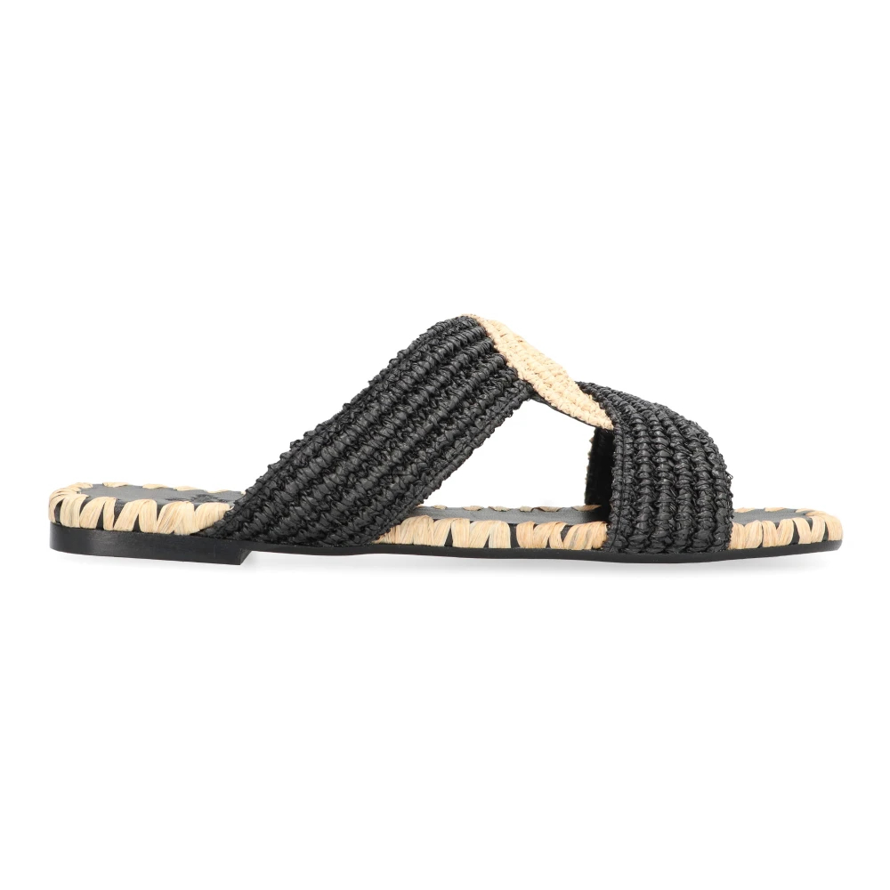 Castañer Women's Black Sliders Size 8 Uk