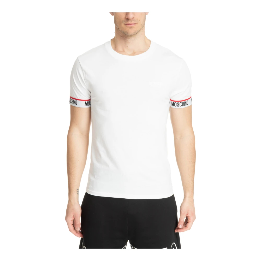 Moschino Men's White T-Shirts Small