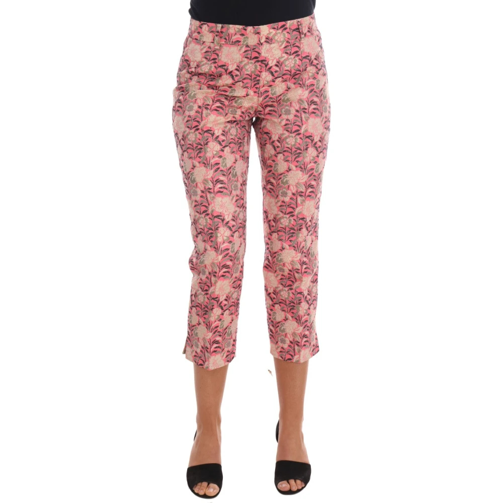 Dolce & Gabbana Women's Pink Cropped Trousers 2XS