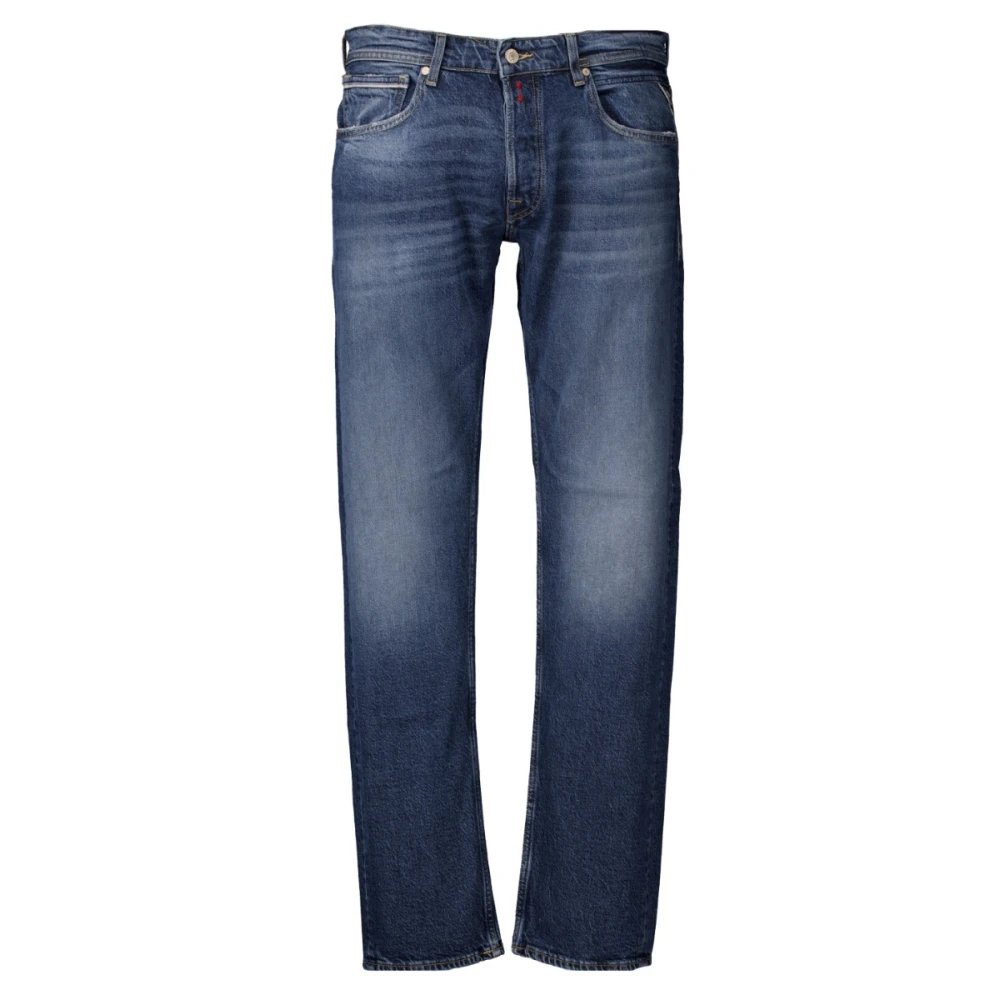 Replay Men's Blue Slim-Fit Jeans W32 L32