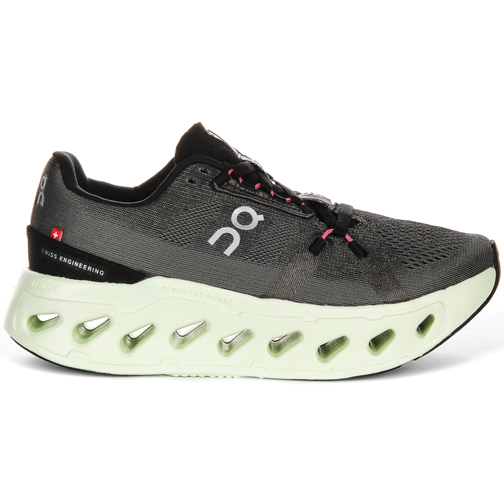 On Running Women's Black Sneakers Size 6 Uk