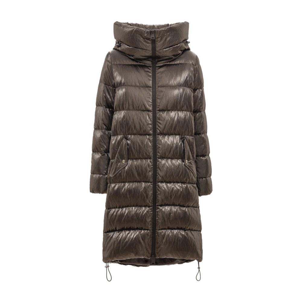 Herno Women's Gray Down Coats Small