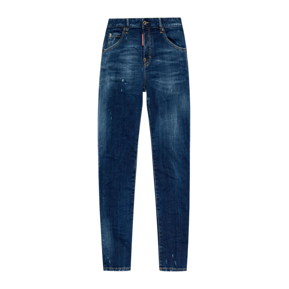 Dsquared2 Women's Blue Slim-Fit Jeans 2XS