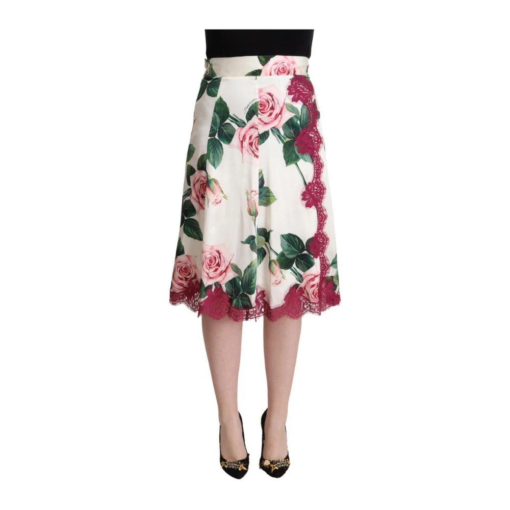 Dolce & Gabbana Women's Multicolor Midi Skirts 3XS