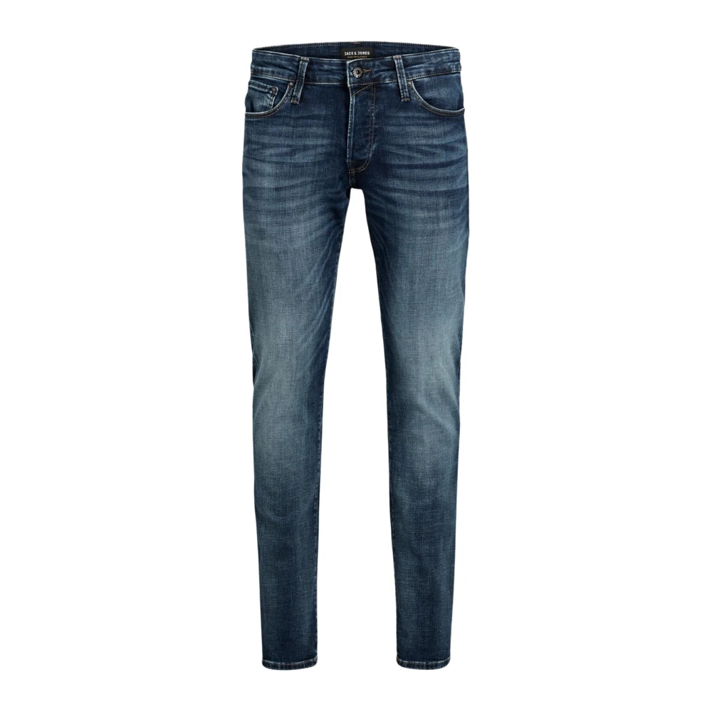 Jack & Jones Men's Blue Slim-Fit Jeans W34 L32