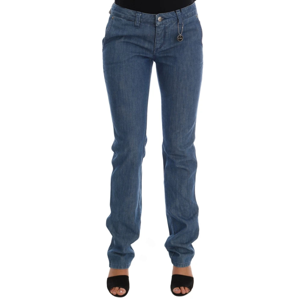 Costume National Women's Blue Straight Jeans W26