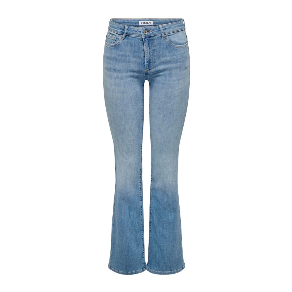 Only Women's Blue Boot-Cut Jeans Xl L30