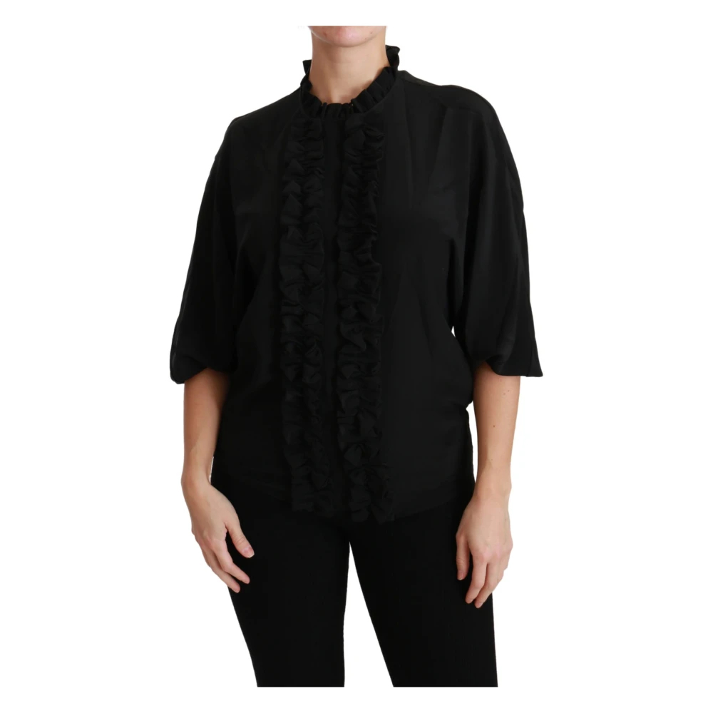 Dolce & Gabbana Women's Black Blouses 3XS