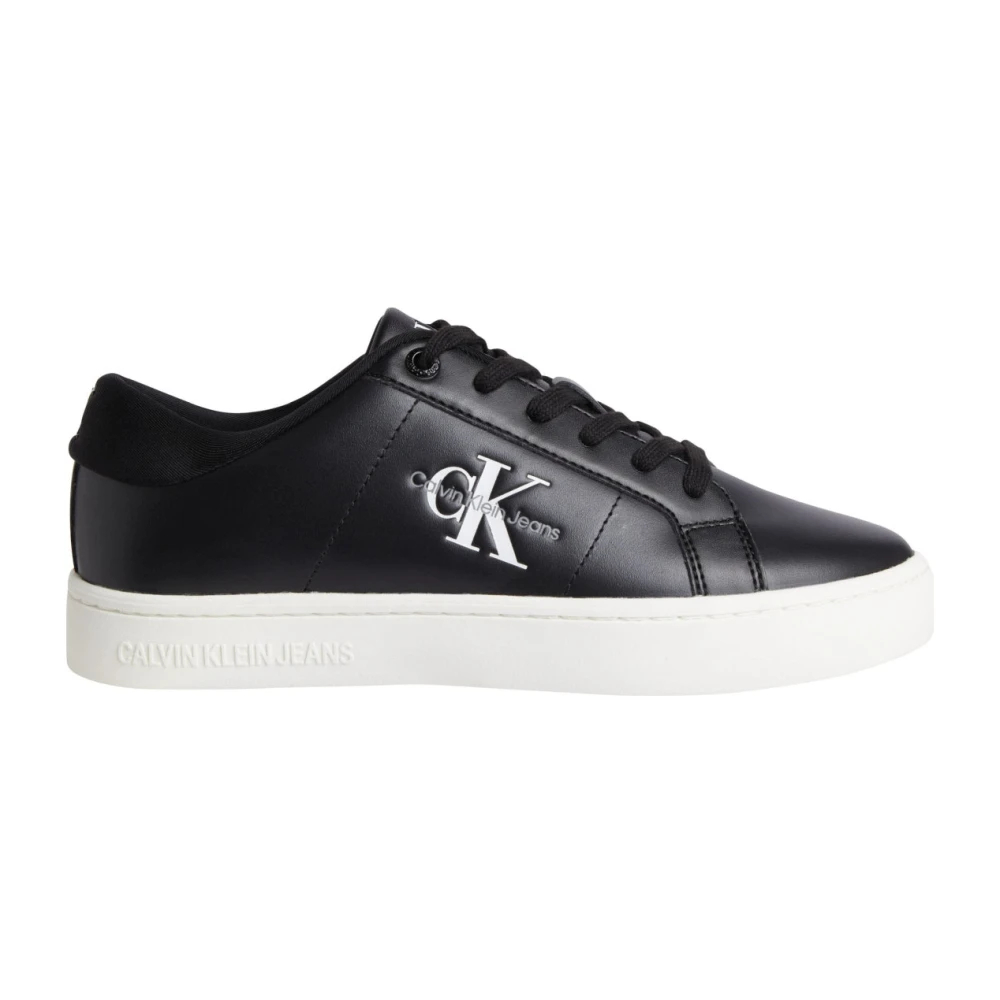 Calvin Klein Jeans Women's Black Sneakers Size 4 Uk
