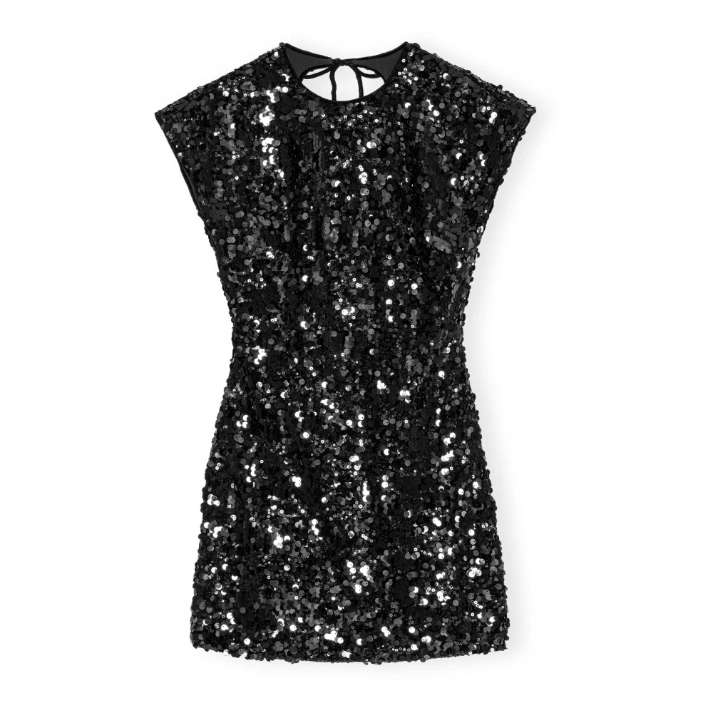 Ganni Women's Black Party Dresses Small