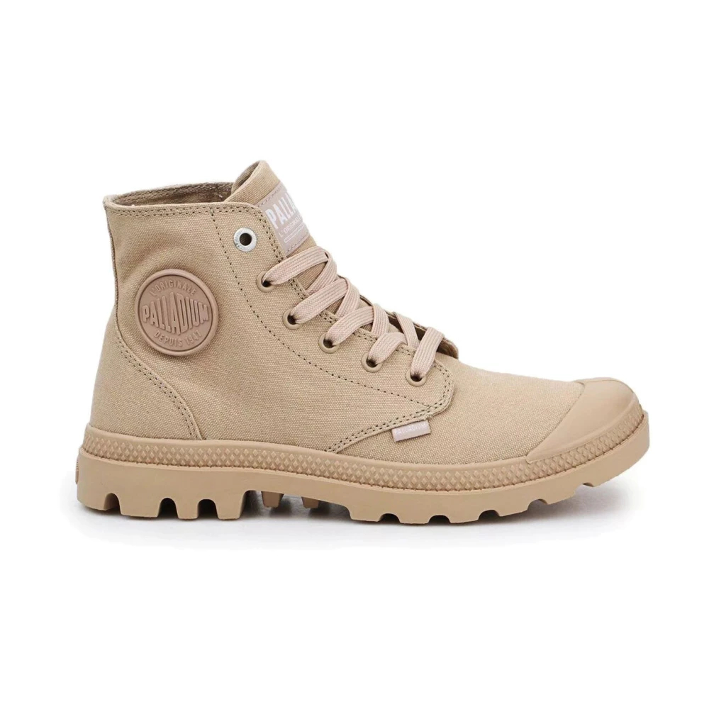 Palladium Men's Brown Lace-Up Boots Size 8 Uk