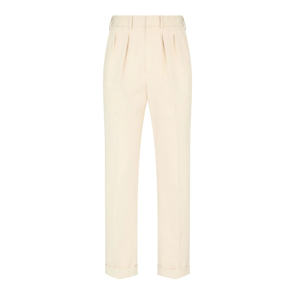 Tom Ford Men's Beige Straight Trousers W30