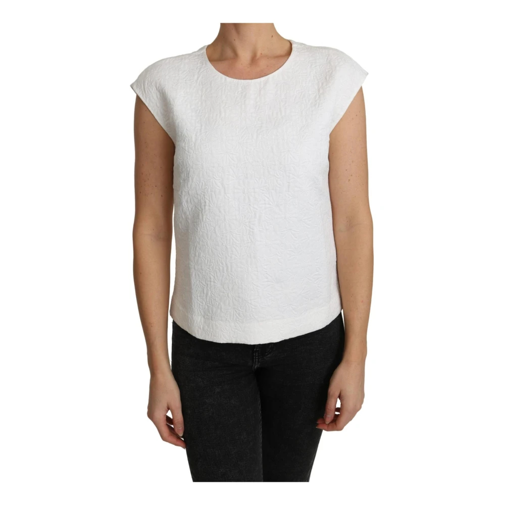 Dolce & Gabbana Women's White Blouses 3XS