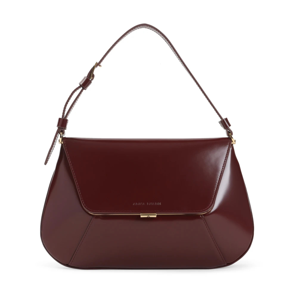 Amina Muaddi Women's Brown Shoulder Bags