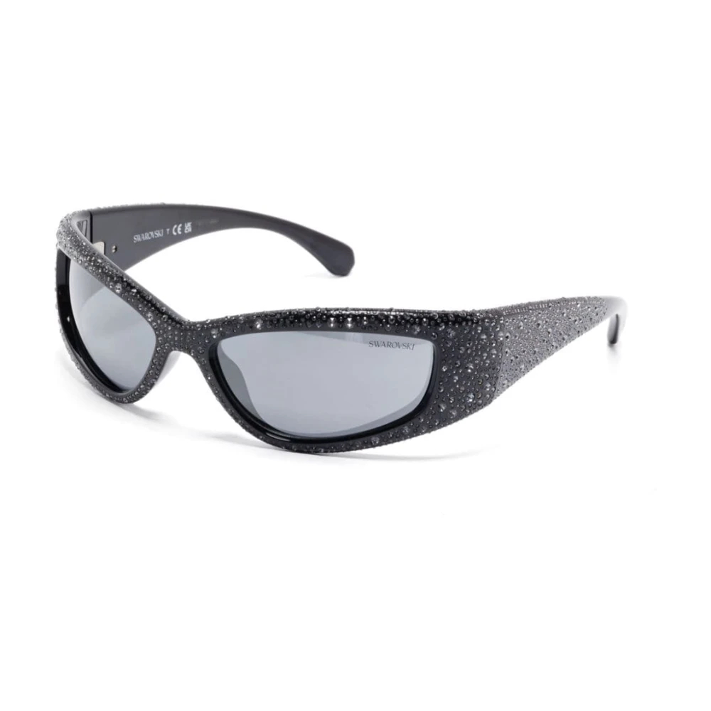 Swarovski Women's Black Sunglasses Medium