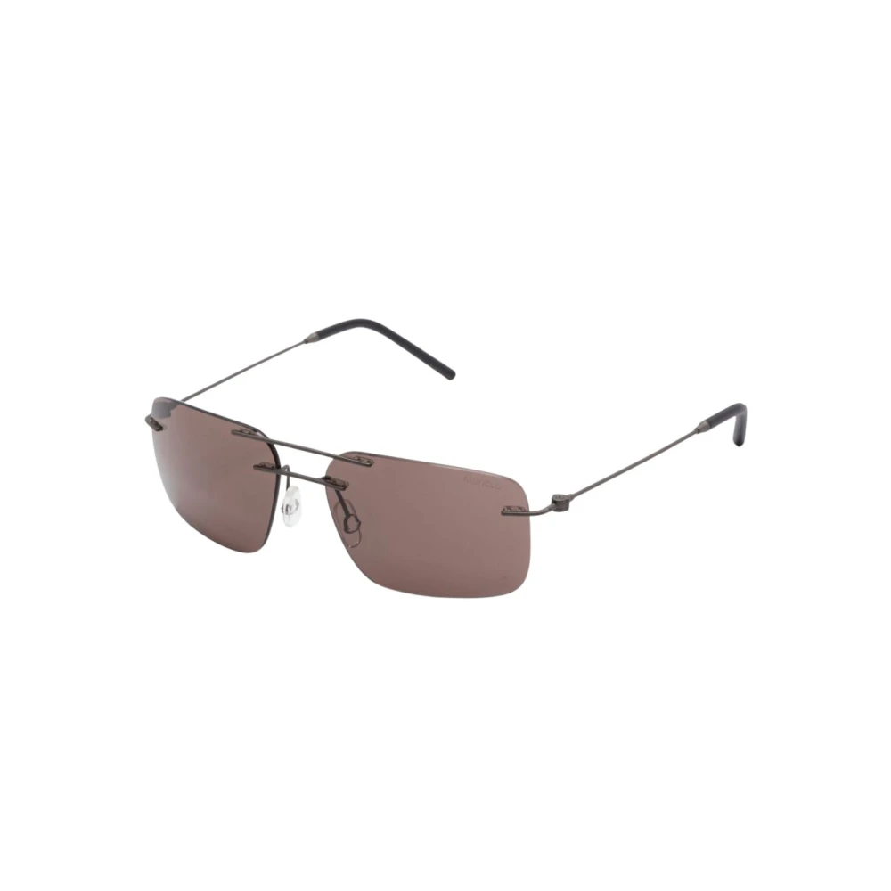 Moncler Unisex Gray Sunglasses Medium