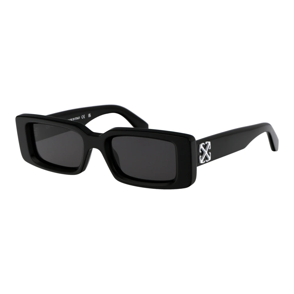Off White Unisex Black Sunglasses Medium