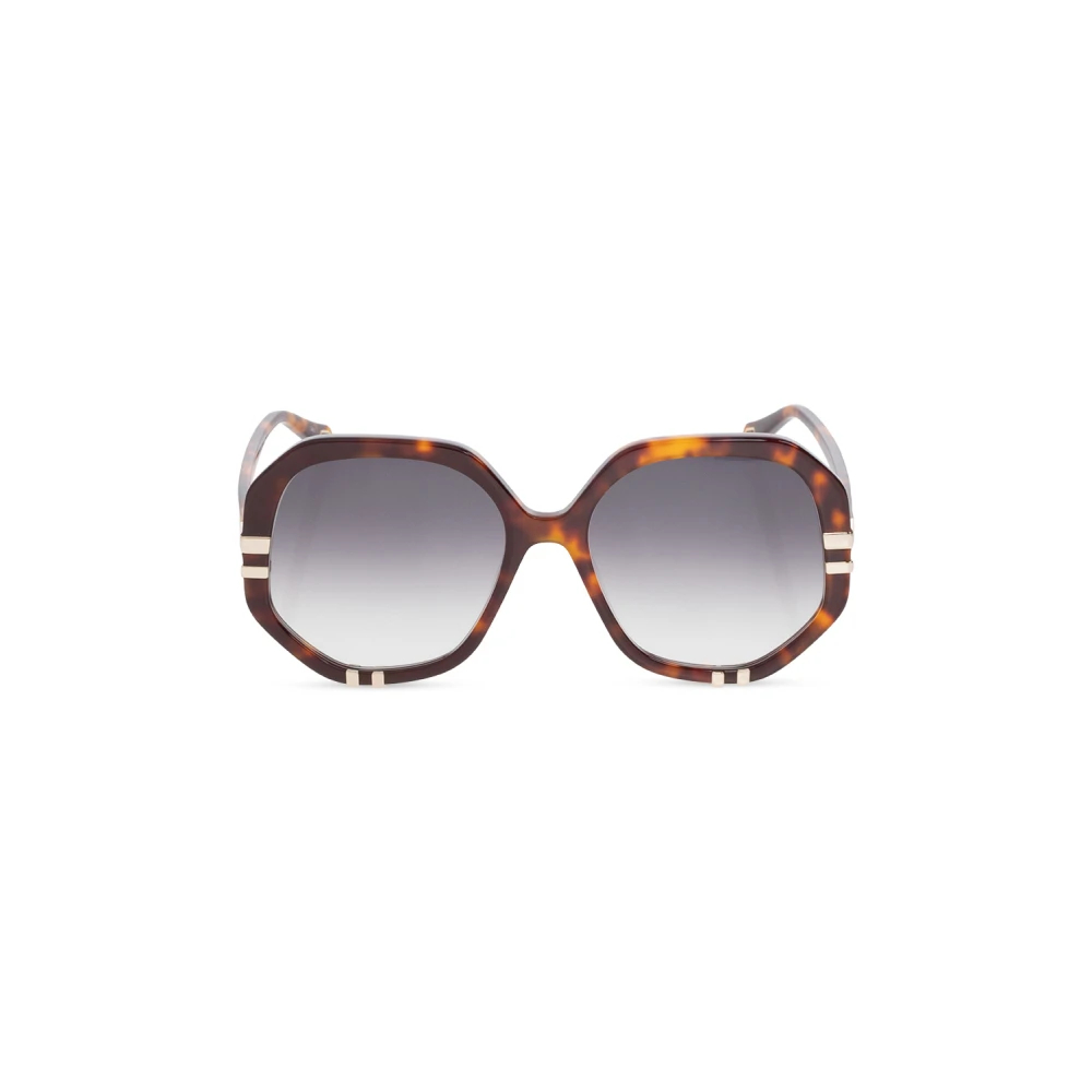 Chloé Women's Brown Sunglasses Medium