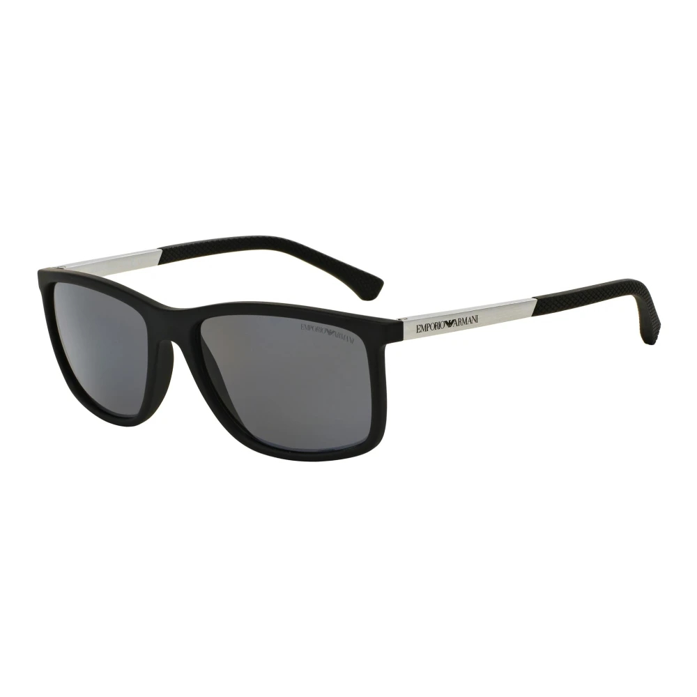 Emporio Armani Men's Black Sunglasses Medium