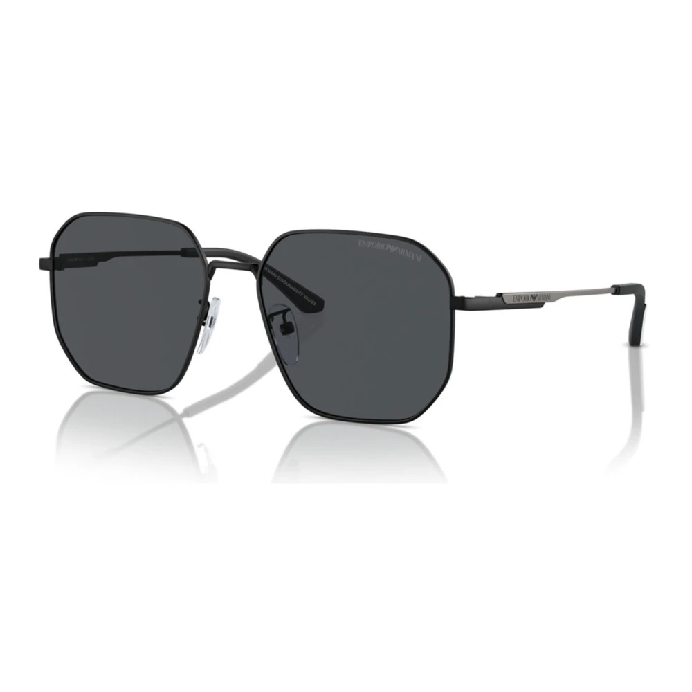 Emporio Armani Men's Black Sunglasses Medium
