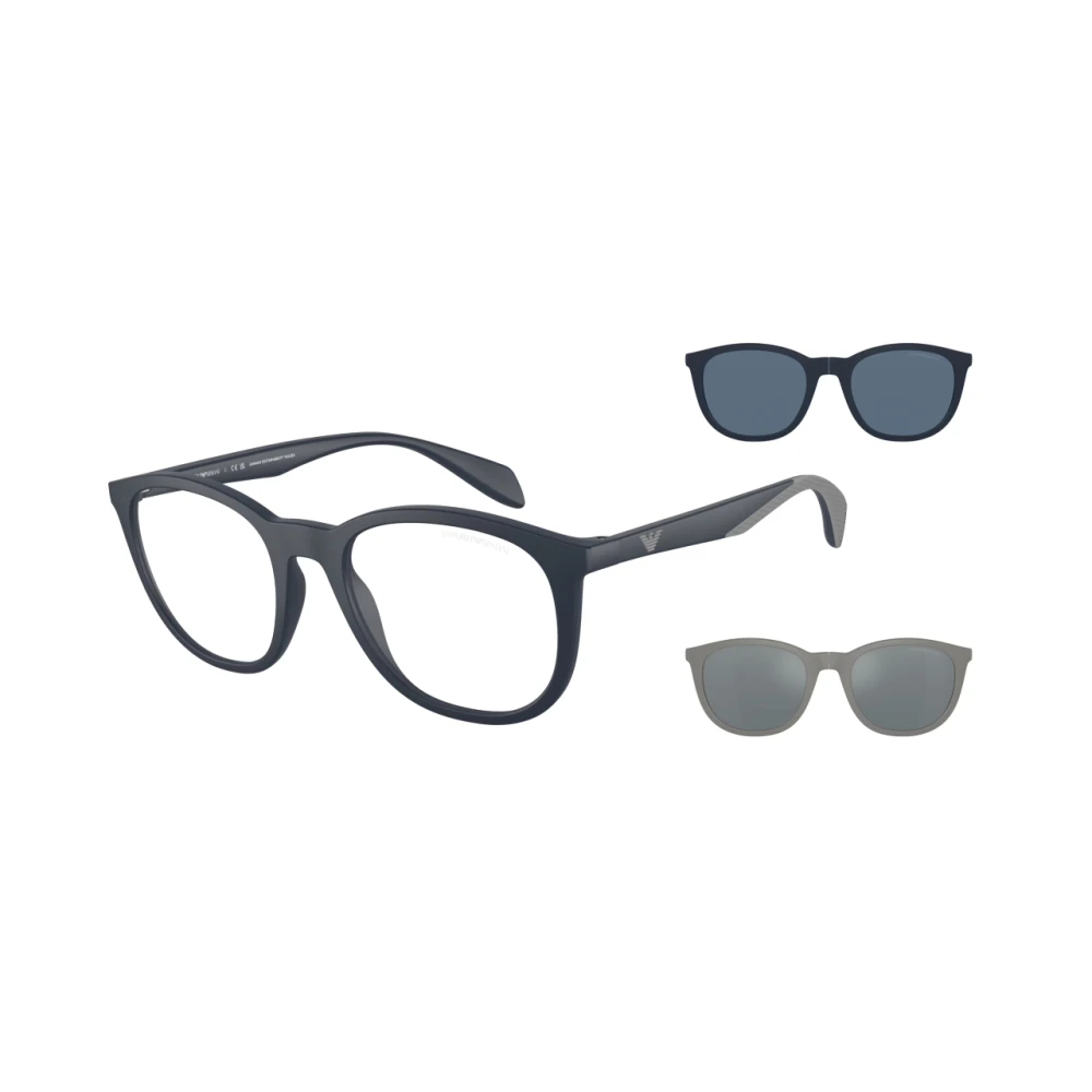 Emporio Armani Men's Blue Glasses Medium