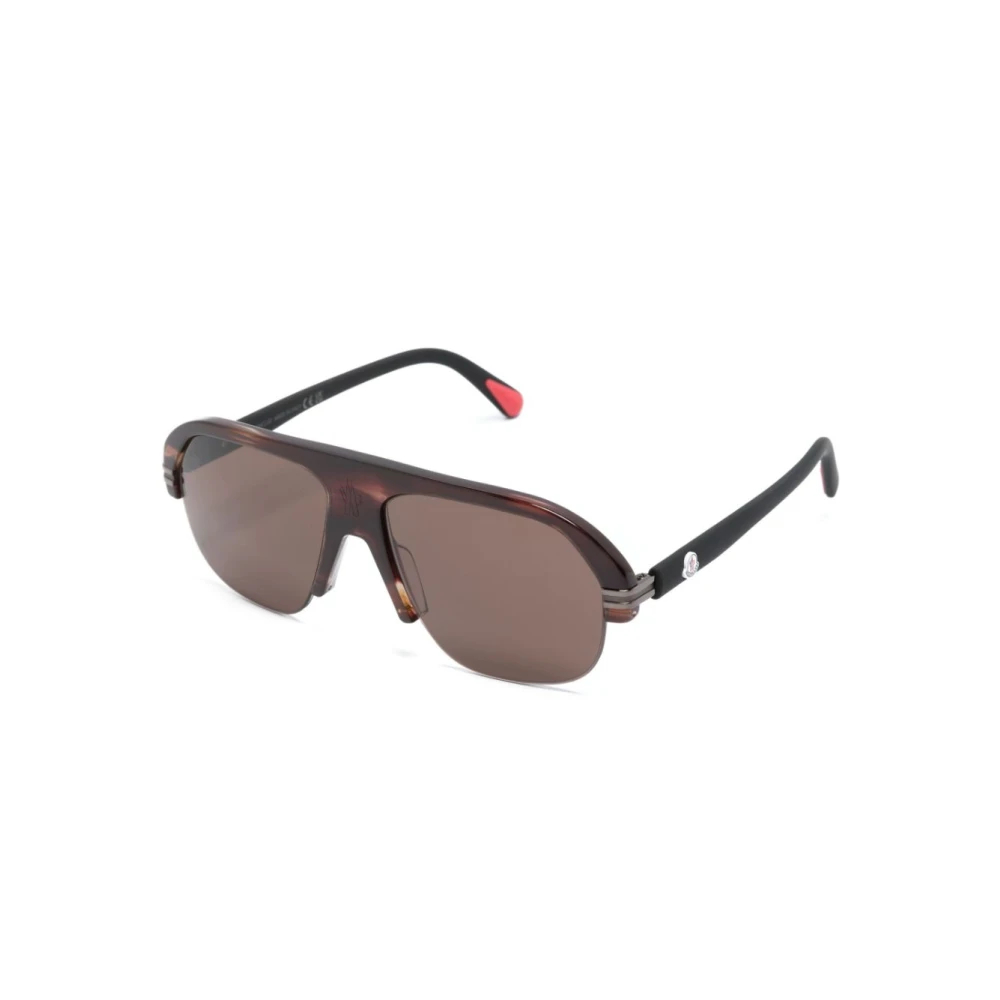 Moncler Unisex Brown Sunglasses Medium