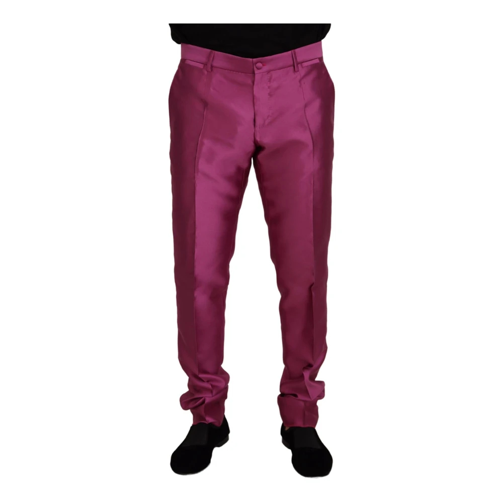 Dolce & Gabbana Men's Pink Chinos Medium
