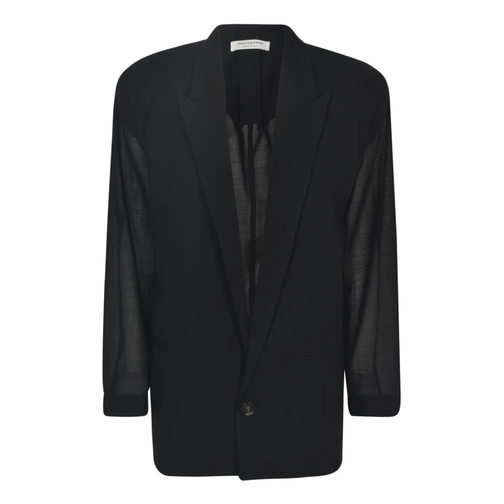 Philosophy Di Lorenzo Serafini Women's Black Blazers Small