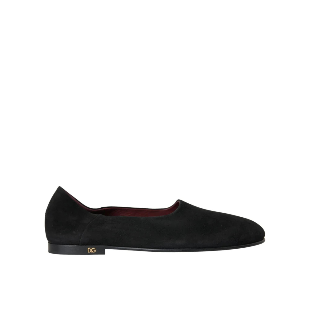 Dolce & Gabbana Men's Black Loafers Size 7