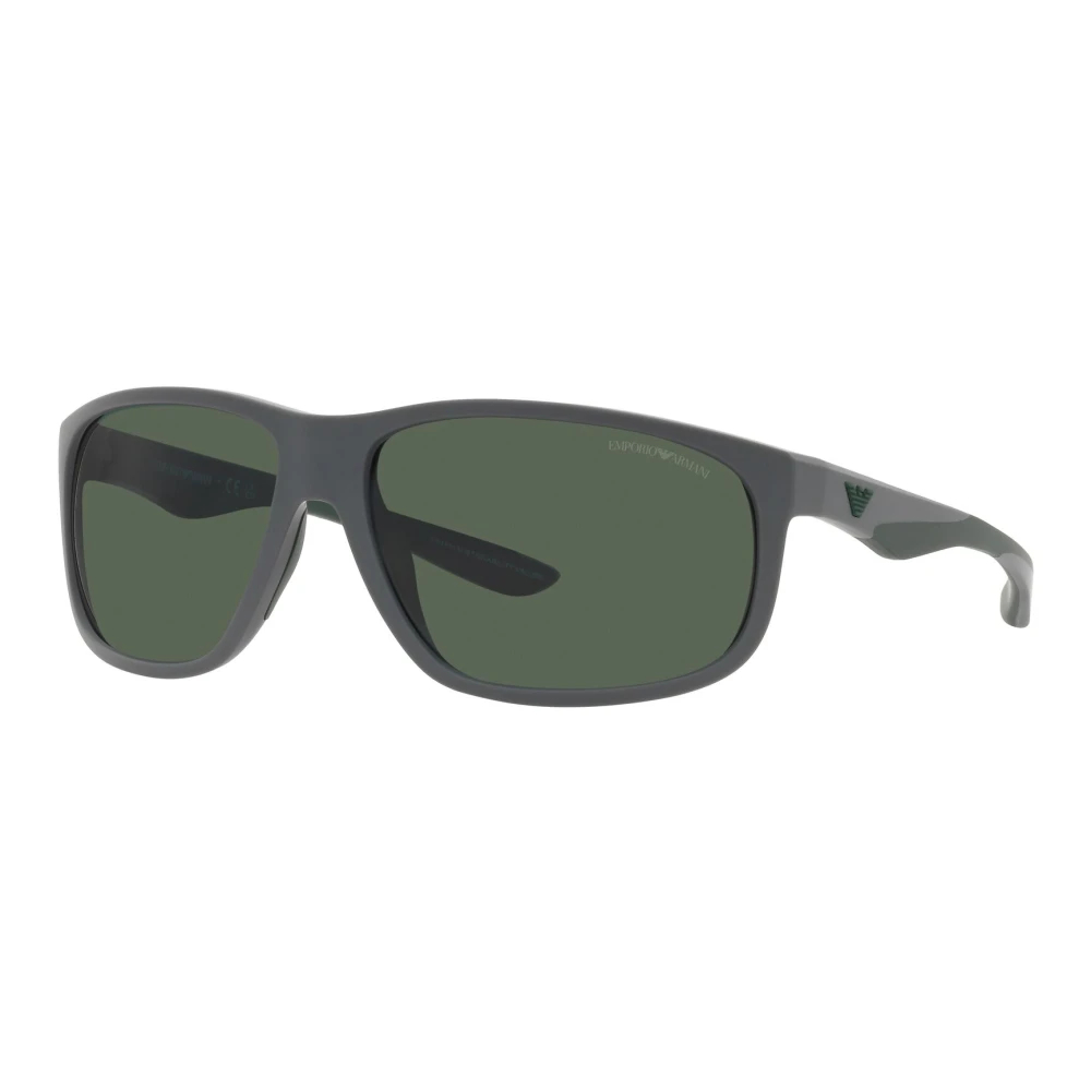Emporio Armani Men's Gray Sunglasses Medium