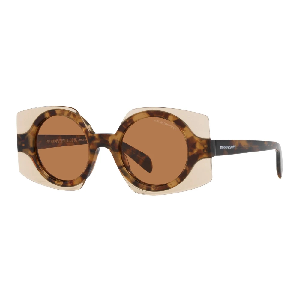 Emporio Armani Women's Brown Sunglasses Medium
