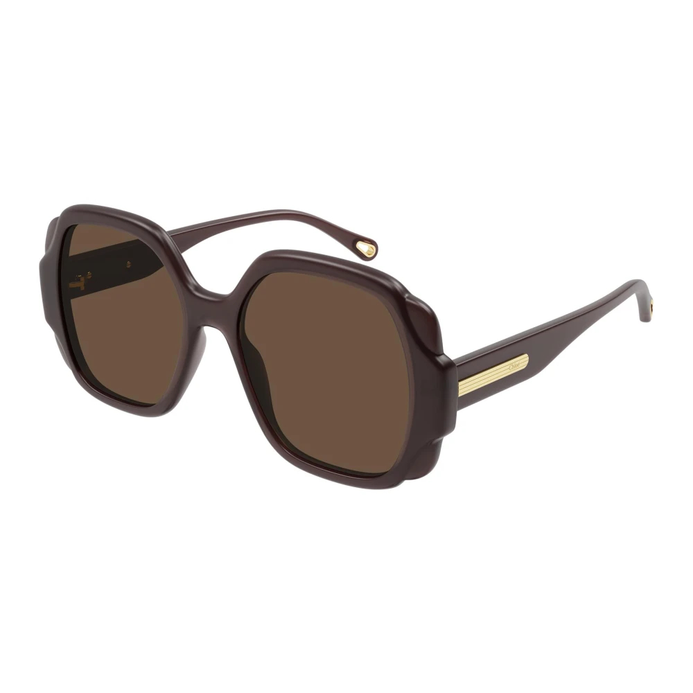 Chloé Women's Brown Sunglasses Medium