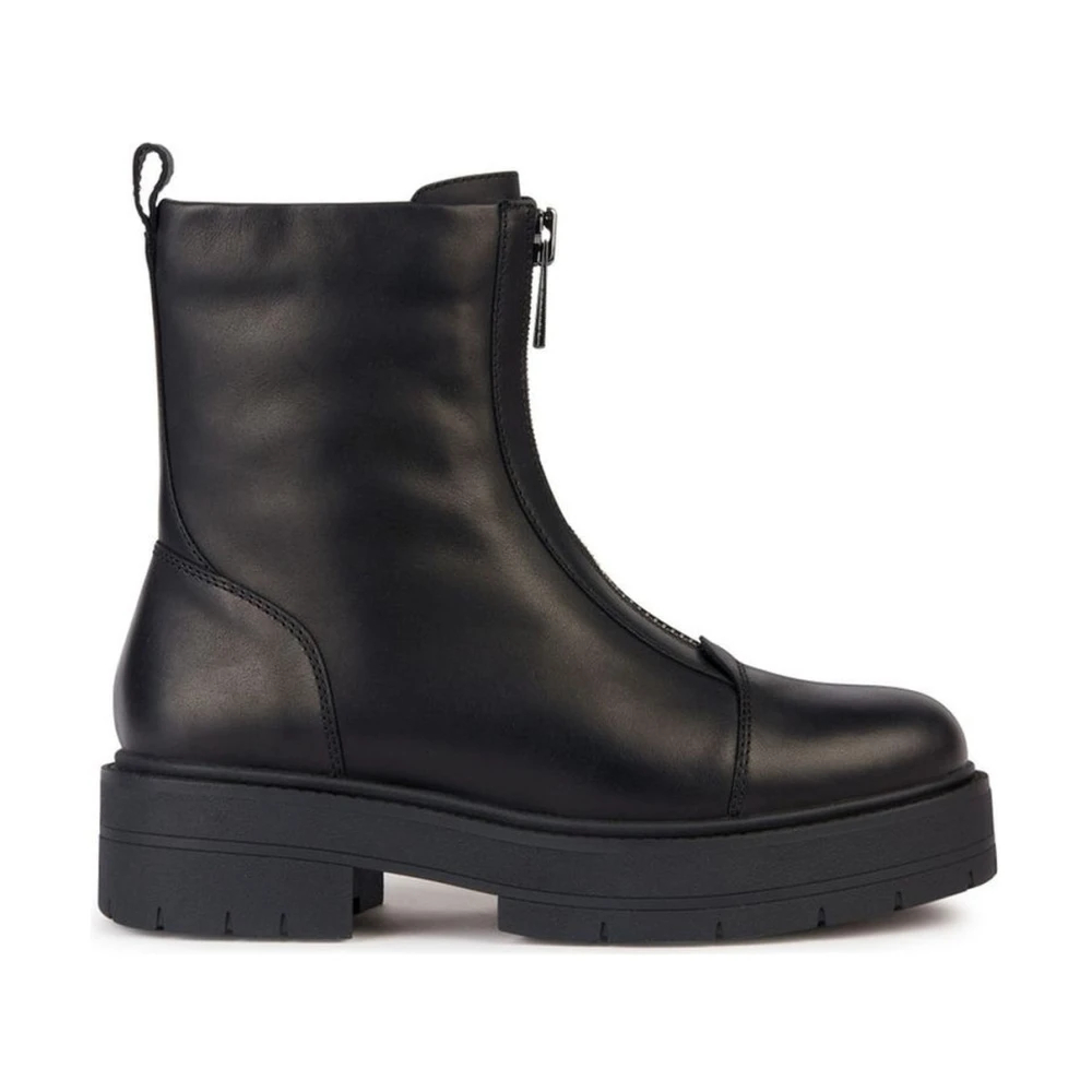 Geox Women's Black Ankle Boots Size 3 Uk