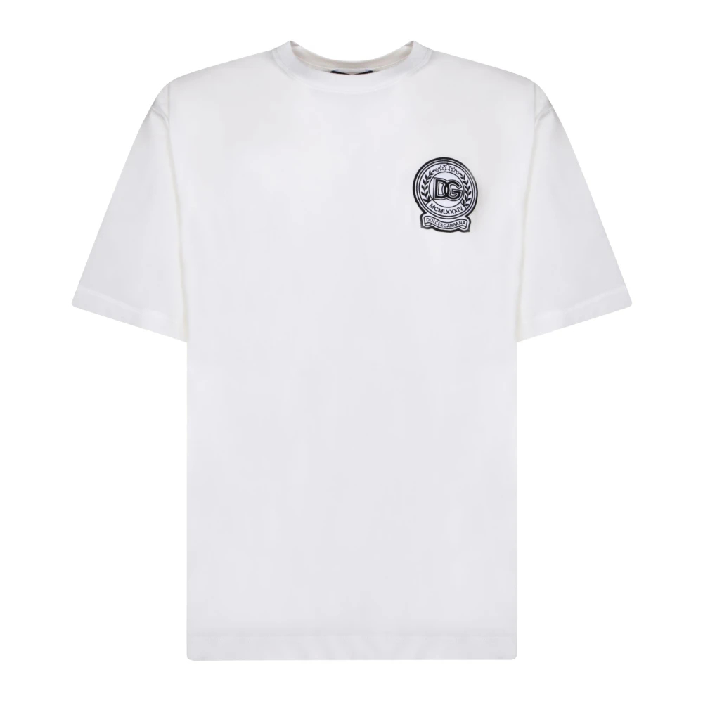 Dolce & Gabbana Men's White T-Shirts Medium