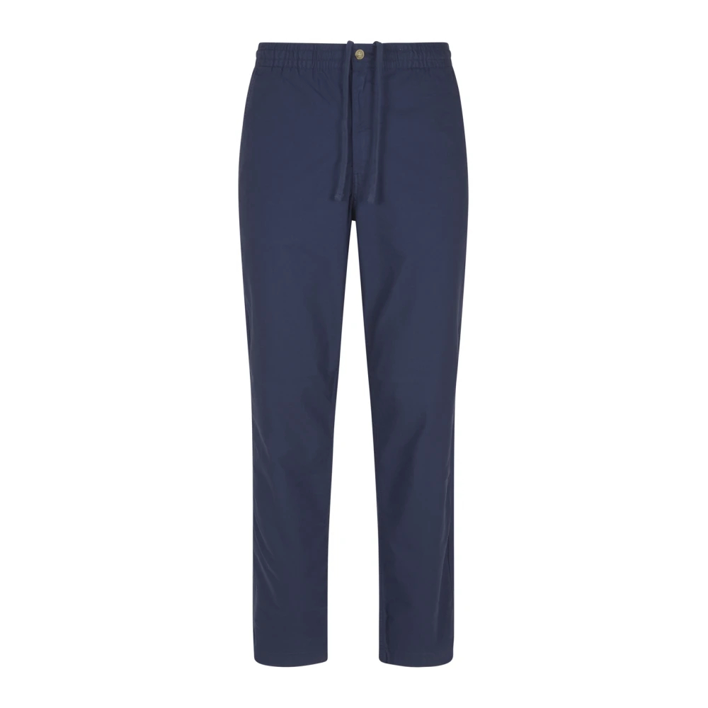 Polo Ralph Lauren Men's Blue Slim-Fit Trousers Extra Large