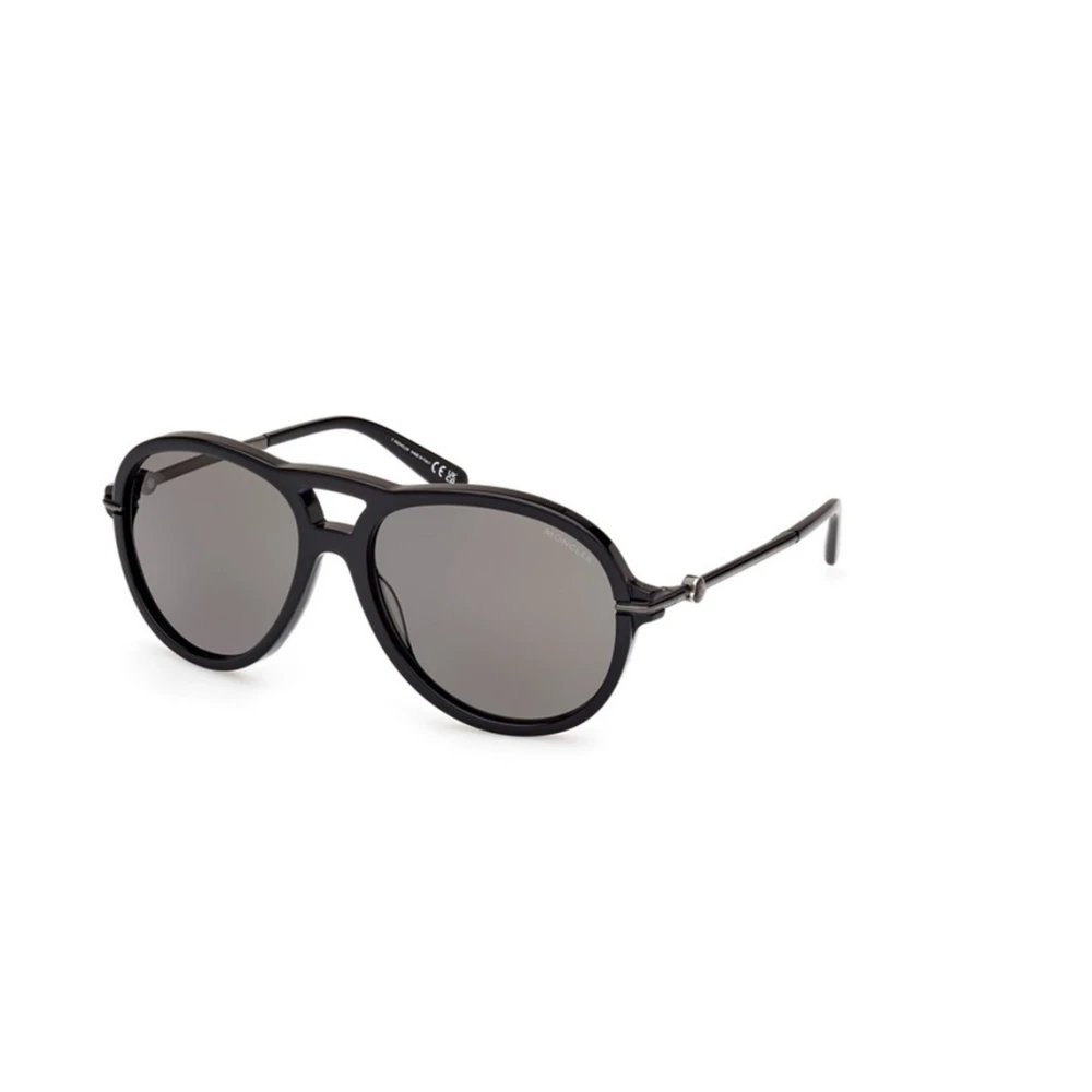 Moncler Unisex Black Sunglasses Medium